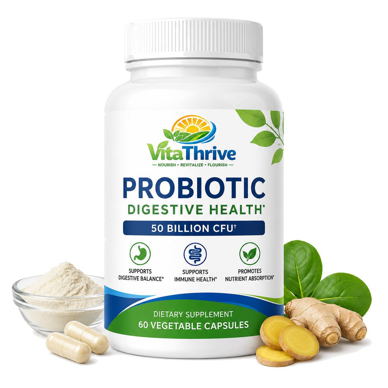 VitaThrive Probiotic 50 Billion CFU