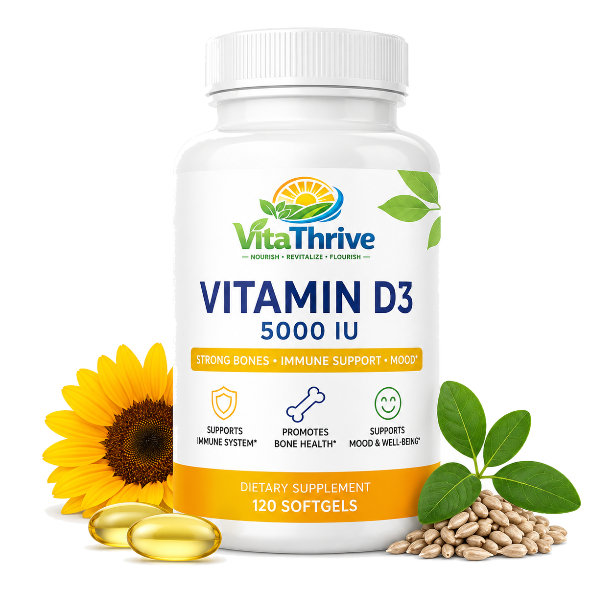 VitaThrive Vitamin D3 5000 IU